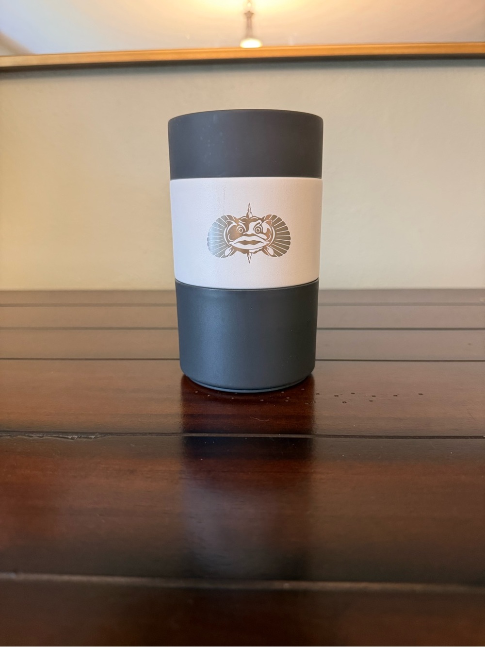 Toadfish Non-Tipping Can Cooler Sleeve. SmartGrip Suction Base